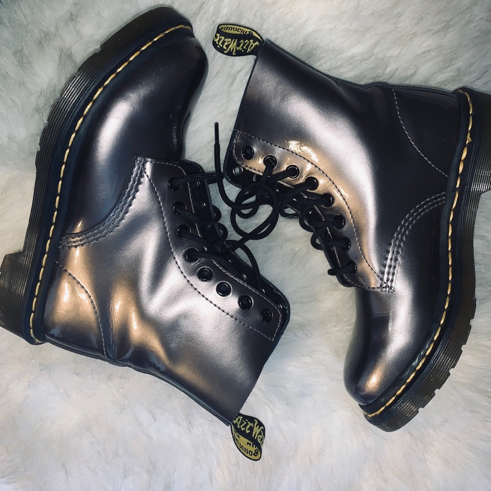 Metallic Doc Martens